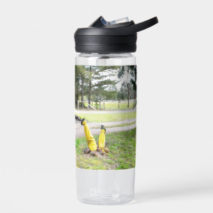 Im Garten wieder verloren Trinkflasche