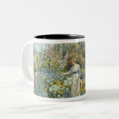 Im Garten Zweifarbige Tasse (Vorderseite Links)