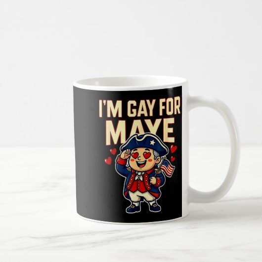 I'm Gay For Maye Funny Hearts  Kaffeetasse (Rechts)