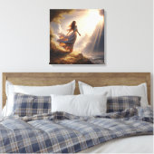 Im Gebet 4 Leinwanddruck (Insitu (Schlafzimmer))