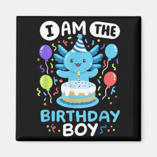 Im Geburtstagskind Kinder Axolotl Bday Niedliche F Magnet