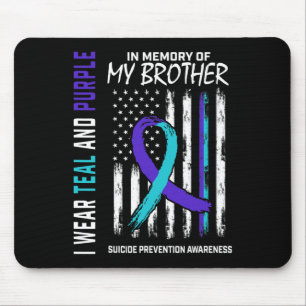 Im Gedächtnis Bruder Suizid Awareness Prevention A Mousepad