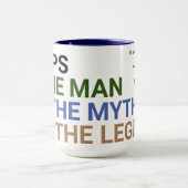 Im Gedächtnis der Kaffee-Tasse kundenspezifische B Tasse (Zentrum)