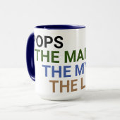 Im Gedächtnis der Kaffee-Tasse kundenspezifische B Tasse (Vorderseite Links)