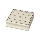 Im Gedächtnis des Buchzeichens präsentiert Gummistempel (Stempel)