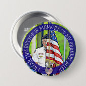 Im Gedächtnis des militärischen Schalters Button (Vorne & Hinten)