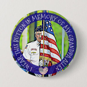 Im Gedächtnis des militärischen Schalters Button