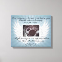 Im Gedächtnis des Verlustes Baby Canvas Print