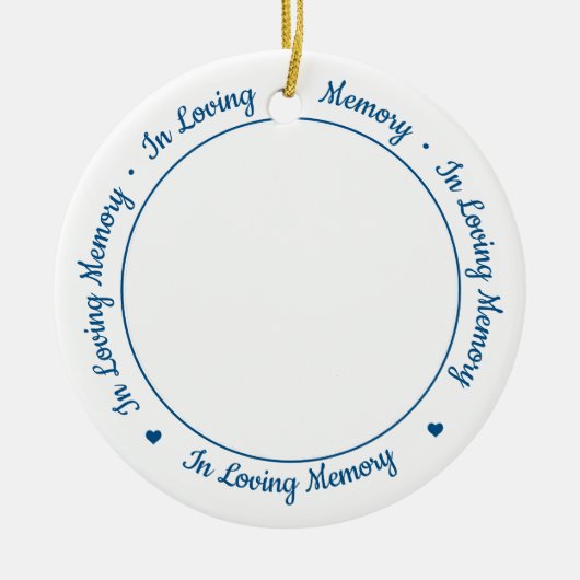 Im Gedächtnis Eleganter Urlaub 2 Foto Gedenkstätte Keramik Ornament (Vorne)