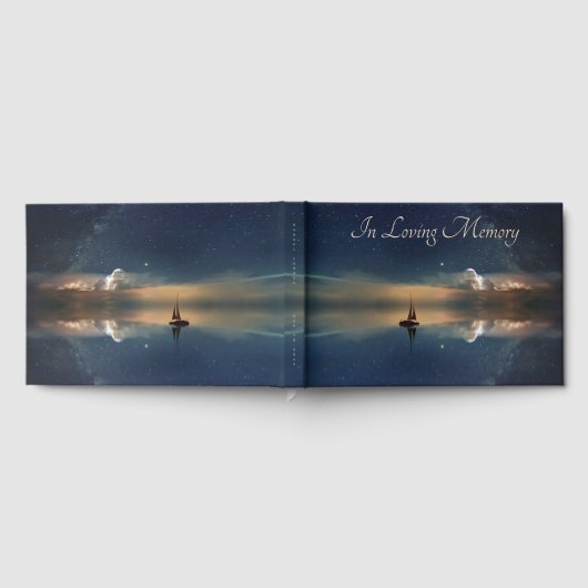 Im Gedächtnis segeln weg zu den Wolken Gästebuch (Voll)