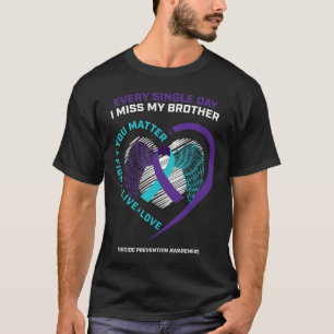Im Gedächtnis verzeihe ich meinem Bruder die Suizi T-Shirt