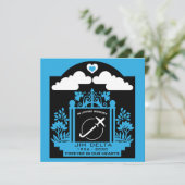 Im Gedächtnispilotengeschenk Karte (Stehend Vorderseite)