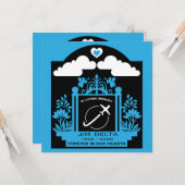 Im Gedächtnispilotengeschenk Karte (Vorderseite/Rückseite Beispiel)