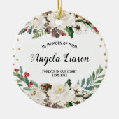 Im Gedenken an die Mama Weihnachtsschmuck (Vorne)