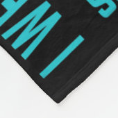 Im Gedenken an die Mutter im Gesetz Selbstmord Bew Fleecedecke (Ecke)