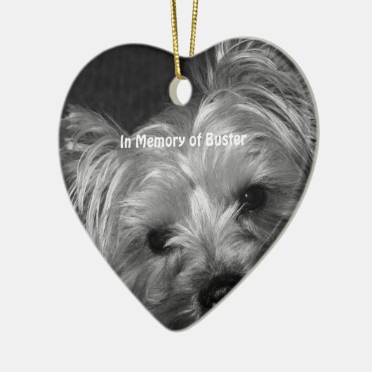 Im Gedenken an die Weihnachtsschmuck des Hundes - (Links)