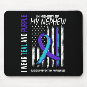 Im Gedenken an meinen Nephew-Selbstmordverhütung Mousepad