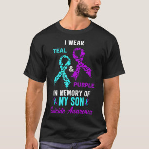 Im Gedenken an meinen Sohn Mama Vater Suizidpräven T-Shirt