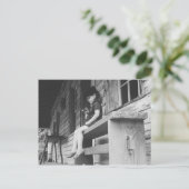 Im Gedenken an Sie Postkarte (Stehend Vorderseite)