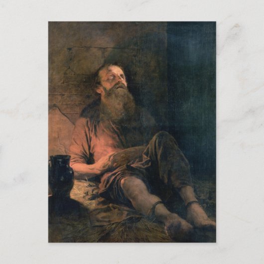 Im Gefängnis Postkarte (Vorderseite)