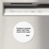 Im Gegensatz zur allgemeinen Ansicht hassen Gott H Magnet (In Situ (Geschirrspüler))