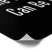 Im Gegensatz zur String-Theorie können Studenten g Poster (Ecke)