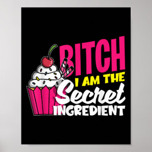 Im geheimen Ingredienz - Fun Baker Women Gif Poster