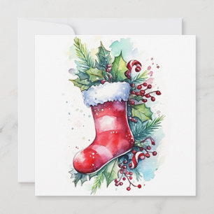 Im Geist des Geschenks: Freude zu Weihnachten teil Mitteilungskarte