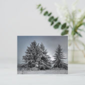 Im Geist des Winters Postkarte (Stehend Vorderseite)