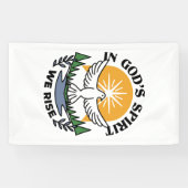 Im Geist Gottes erwachen wir - Glaube und Freiheit Banner (Horizontal)