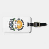 Im Geist Gottes erwachen wir - Glaube und Freiheit Gepäckanhänger (Vorderseite horizontal)