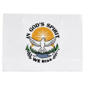 Im Geist Gottes erwachen wir - Glaube und Freiheit Große Geschenktüte (Rückseite)