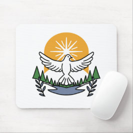 Im Geist Gottes erwachen wir - Glaube und Freiheit Mousepad