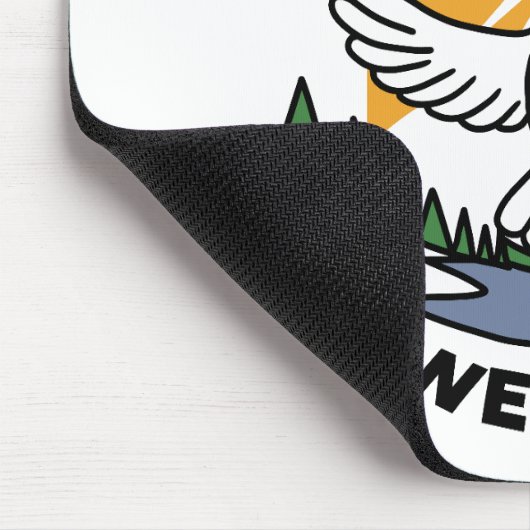 Im Geist Gottes erwachen wir - Glaube und Freiheit Mousepad (Ecke)