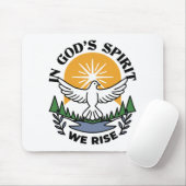 Im Geist Gottes erwachen wir - Glaube und Freiheit Mousepad (Mit Mouse)