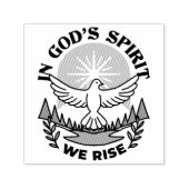 Im Geist Gottes erwachen wir - Glaube und Freiheit Permastempel (Design)