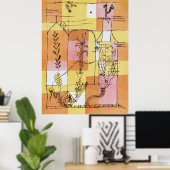 Im Geist von Hoffmann (1921) von Paul Klee Poster (Heimbüro)