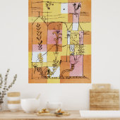 Im Geist von Hoffmann (1921) von Paul Klee Poster (Küche)