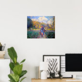 Im Gemüsegarten Camille Pissarro 1881 Poster (Heimbüro)