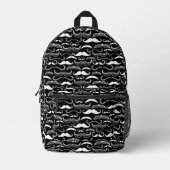 Im Gentlemen's Club. Pattern Bedruckter Rucksack (Vorderseite)