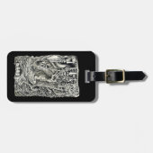 Im Gepäckraum Gepäckanhänger (Vorderseite horizontal)