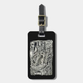 Im Gepäckraum Gepäckanhänger (Vorderseite vertikal)