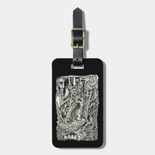 Im Gepäckraum Gepäckanhänger