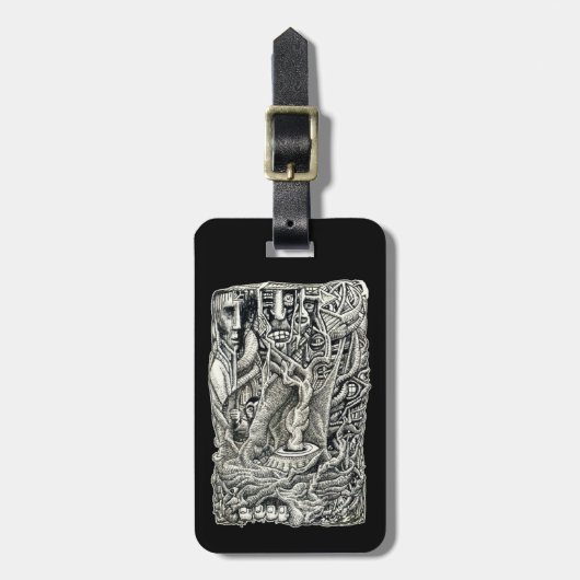 Im Gepäckraum Gepäckanhänger (Vorderseite vertikal)