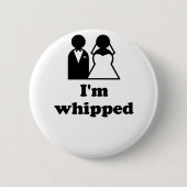 Im gepeitscht button (Vorderseite)