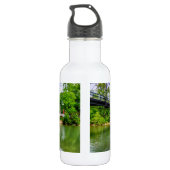 Im gesamten Krieg Eagle Creek Wasserfall Edelstahl Edelstahlflasche (Rückseite)