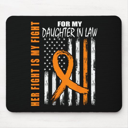 Im Gesetz "Multiple Sklerose Awareness" Frau Flag Mousepad (Vorne)