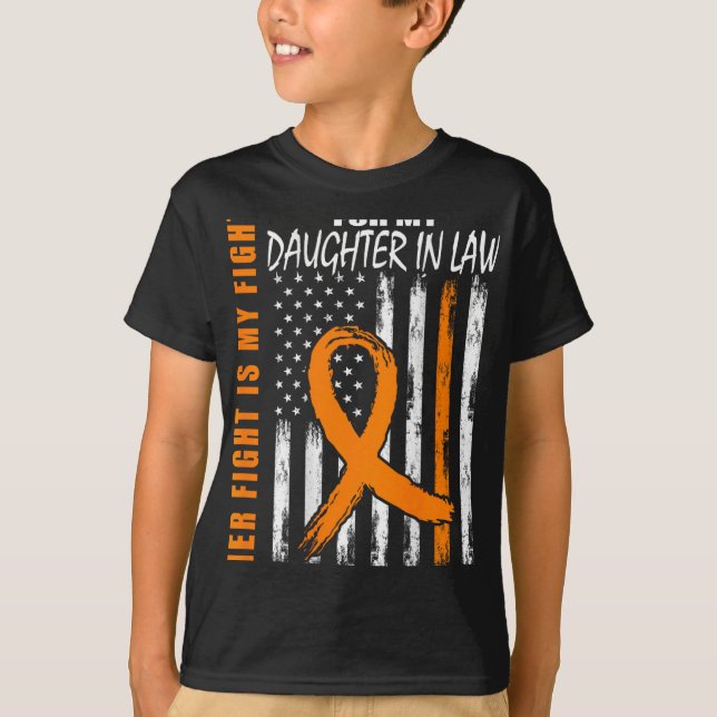 Im Gesetz "Multiple Sklerose Awareness" Frau Flag  T-Shirt (Vorderseite)