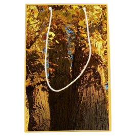 Im Glanz der goldenen Ahorn-Blätter - Mittlere Geschenktüte
