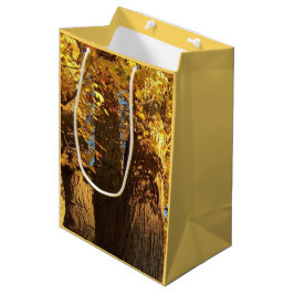 Im Glanz der goldenen Ahorn-Blätter - Mittlere Geschenktüte